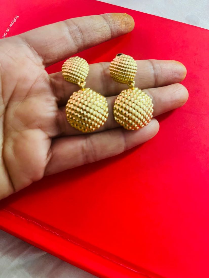 RAJJOS Gold Plated Drop Earrings 109