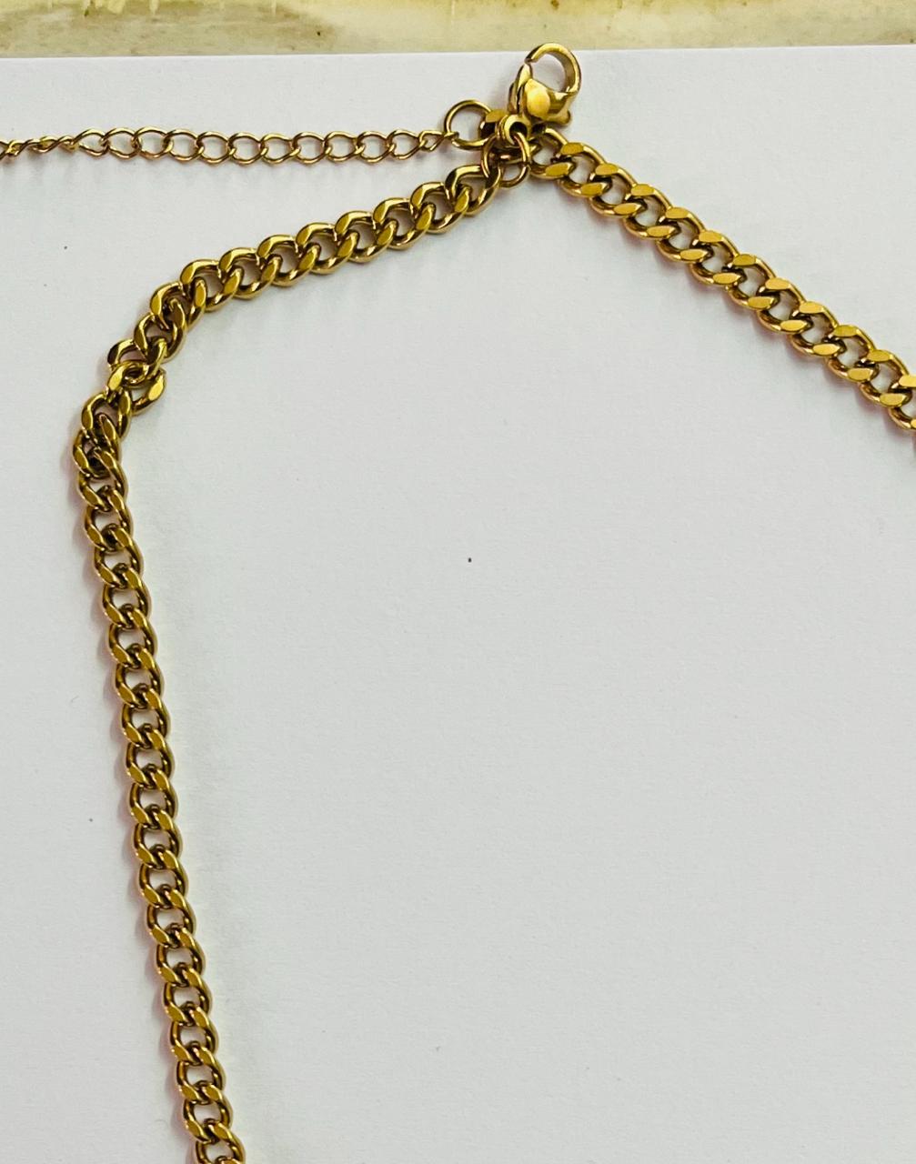 RAJJOS Heart Pendant,Gold Plated Women's Necklace 106