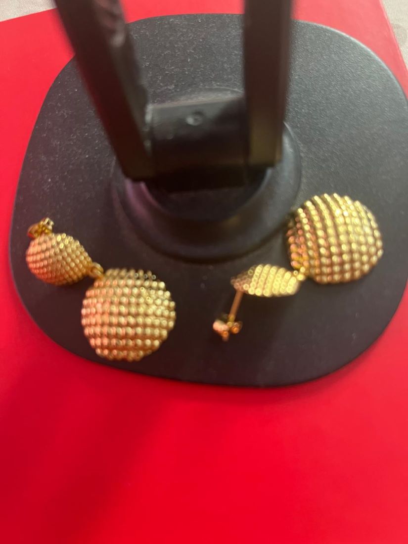RAJJOS Gold Plated Drop Earrings 109